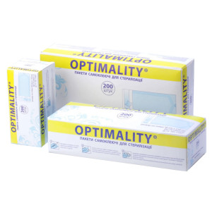 Пакеты для стерилизации в автоклаве Optimality, 90*230мм ( 200 шт )