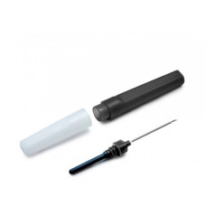 Двостороння голка для забору крові JS 0.7 мм 22G (чорна)