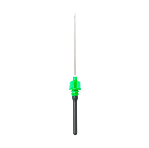 Голки двусторонні 21 G 1 1/2 Vacutest зелені 0,8 х38 мм