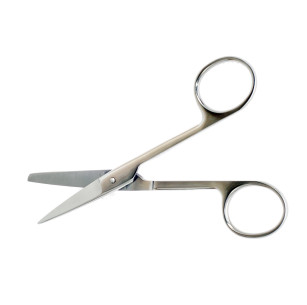 Ножницы с одним острым концом.Длина 11,5см