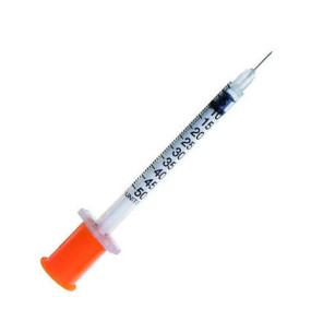 Шприц инсулиновый BD  0,5мл U-100 игла 30G 0,30mm х8mm