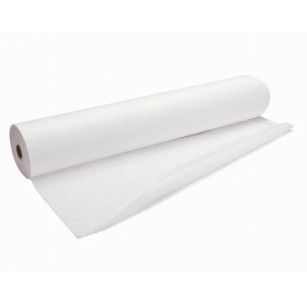 Простынь одноразовая в рулоне 0.6х100 м белая