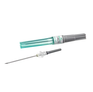 Игла VACUETTE VISIO PLUS с прозрачной  камерой  21G х 1 1/2", зелёная
