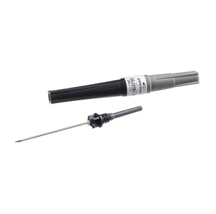 Голка двостороння VACUETTE® чорна 22G стандартна 0,7 х38 мм