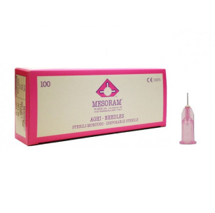 Голка для мезотерапії Mesoram 32G 0,23х6 мм (100шт в уп)