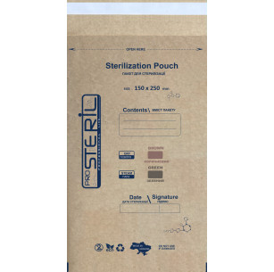 Крафт-пакеты ProSteril 150*250 мм (100 шт)