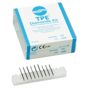 Турбинные алмазные инструменты tpe diamonds kit